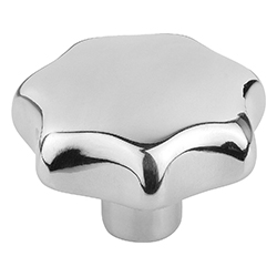 Star grip, form E to DIN 6336, stainless steel, inch (06194)