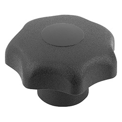 Star grip similar to DIN 6336 reamed hole, form H, inch (06220)