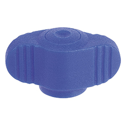 Wing grip, visually detectable, Miniwing, form K with internal thread, polyamide (06652)