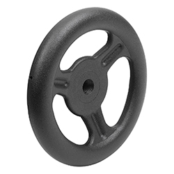 Handwheel reamed hole, form A, steel (06289)