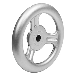 Handwheel reamed hole, form A, stainless steel (06289)