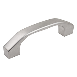 Pull handle, form B with internal thread, stainless steel (06916)