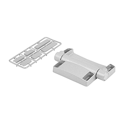 Additional hinge for safety hinge switch, zinc (27950)