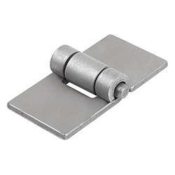 Hinge weldable, steel or stainless steel (27888)