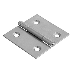 Hinge, steel or stainless steel (27877)