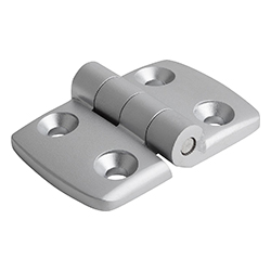 Hinge, aluminium powder-coated (27872)