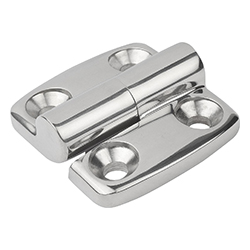 Hinge lift-off, left, stainless steel (27870)