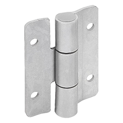 Hinge screw on, form B fastening holes, stainless steel (27877)