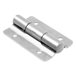 Hinge with preset friction, form A fastening holes, stainless steel (27860)