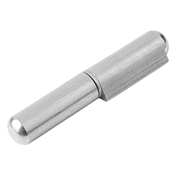 Hinge weldable form A, stainless steel (27886)