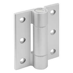 Hinge without spring, aluminium (27909)