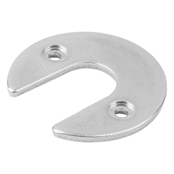 Spacer disc, steel or stainless steel (27710)