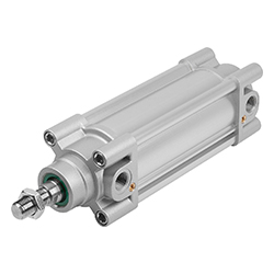 Pneumatic cylinder, standard cylinder DIN ISO 15552, double-acting, external thread (12000)