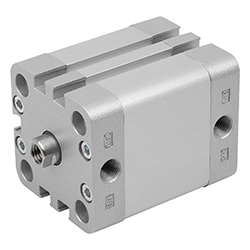 Pneumatic cylinder, compact cylinder DIN ISO 21287, double-acting, internal thread (12001)