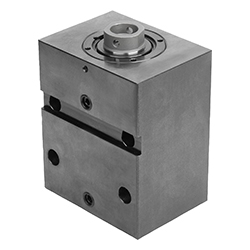 Block cylinders, form C, O-ring flange connection (04624)