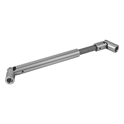 Cardan shaft extendable, steel (23412)