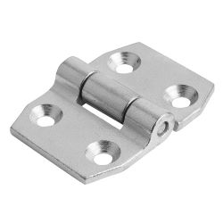 Hinges steel, maintenance-free, Form C (27898)