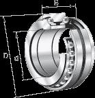 Angular contact ball bearings / double row / restricted tolerances / 2344 / FAG 0190388360000