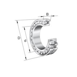Spherical roller bearing 240..-BEA, main dimensions to DIN 635-2