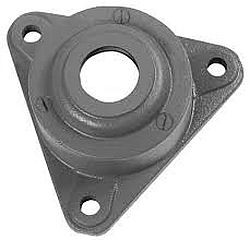 Flanged Housing F112.. for Self-Aligning Ball Bearing 112.., with Wide Inner-Ring, Felt Seal, Grease Lubrication F11212