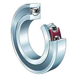 Spindle Bearing B72..-E-2RSD, Adjusted, in Pairs or Sets, Contact Angle 25°, Lip Seals on Both Sides, Restricted Tolerances