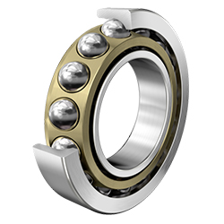 Angular Contact Ball Bearing 70..-B-MP, Single Row, Solid Brass Cage