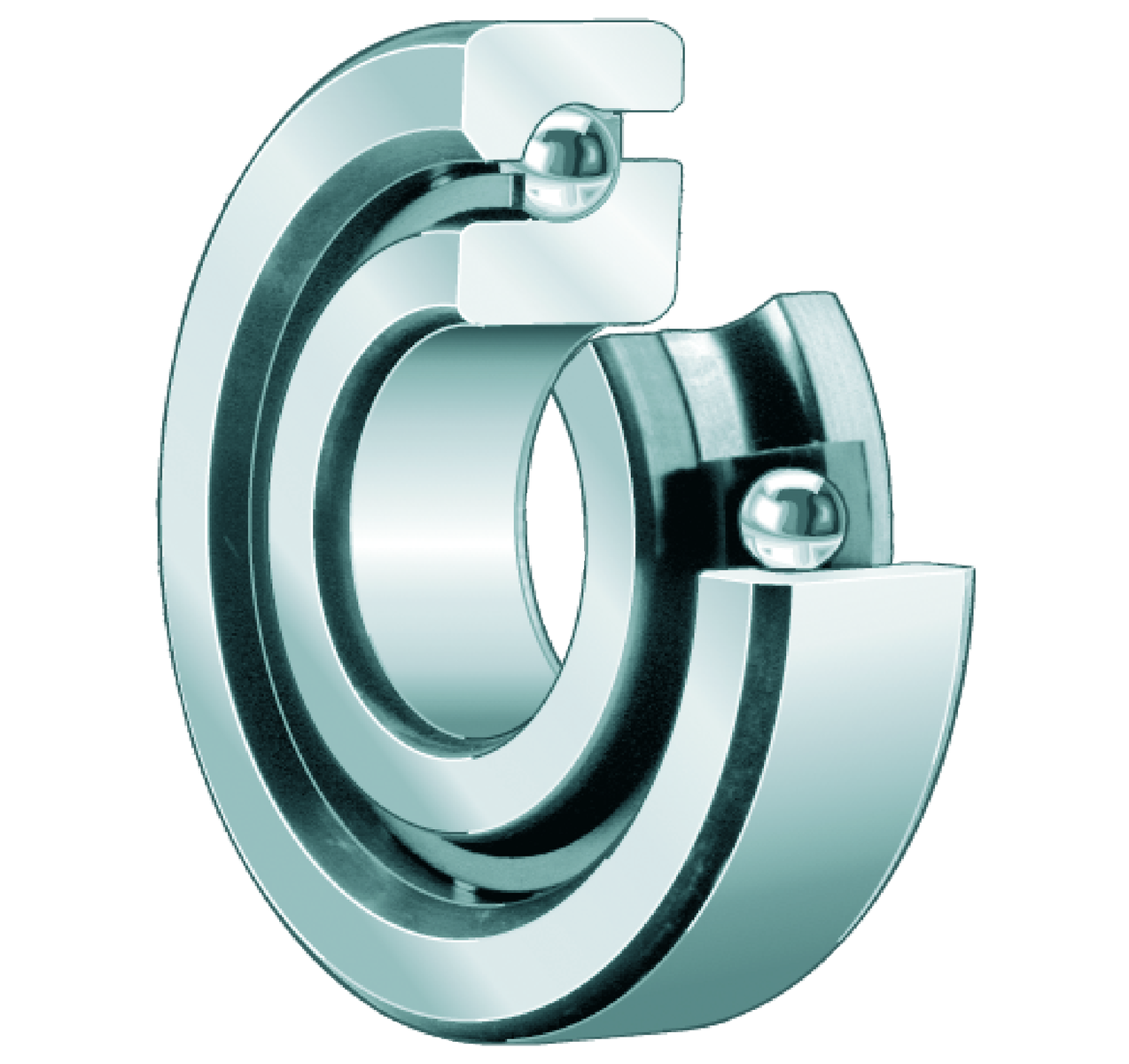 Axial Angular Contact Ball Bearing BSB..-T, Single Direction, No Screw Mounting