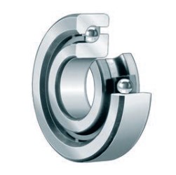 Axial Angular Contact Ball Bearings BSB, Single Direction, with Contact Angle α = 60°, Restricted Tolerances