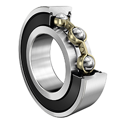 Deep Groove Ball Bearing 618..-2RSR-Y, Single Row, Double Sealed, Brass Sheet Metal Cage