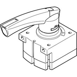 Hand lever valve, VHER Series VHER-P-H-B43U-B-G12