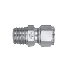 Stainless Steel, 2-Compression Ring Type, Powerful Lock (R Screw Half Union)