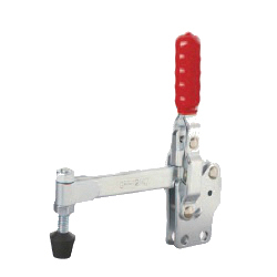 Toggle Clamp - Vertical-Handled - Long Solid Arm (Straight Base) GH-12147