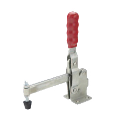 Toggle Clamp - Vertical Handle Type - Solid Arm (Flange Base) GH-12215