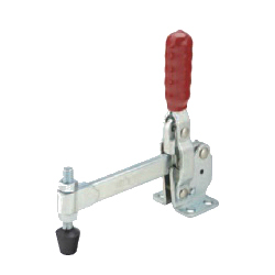 Toggle Clamp - Vertical-Handled - Long Solid Arm (Flange Base) GH-12142