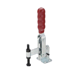 Toggle Clamp - Vertical Handle Type - Solid Arm (Flange Base) GH-12502-C