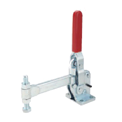 Toggle Clamp - Vertical Handle - Solid Arm (Flanged Base) GH-10249