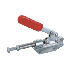 Toggle Clamp - Push-Pull - Flanged Base, Stroke 30 mm, Straight Handle, GH-36020M