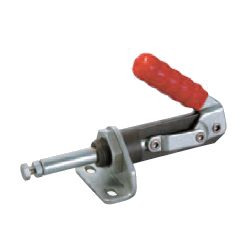 Toggle Clamp - Push-Pull - Flanged Base, Stroke 32 mm, Straight Handle, GH-30250M