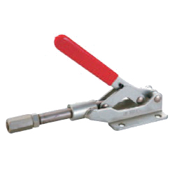 Toggle Clamp - Push-Pull - Flanged Base, Stroke 50 mm, Straight Handle, GH-303-EM