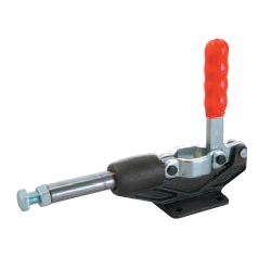 Toggle Clamp - Push-Pull - Flanged Base, Stroke 60 mm, Straight Handle, GH-305-HM