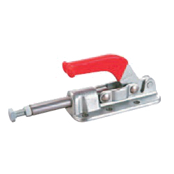 Toggle Clamp, Push-Pull Type, Flange Base, Bolt Size M10, Tightening Force 11,360 N