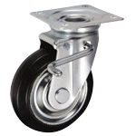 Swivel Castors for Medium Loads (with Double Stopper) JBtype, Size 150 mm