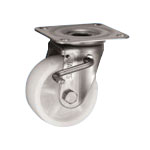 Stainless Steel Castors, Swivel (with Double Stopper) JABtype Size 75 mm PBDJAB-75