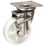 Stainless Steel Castors, Swivel (with Double Stopper) JABtype Size 100 mm SUIJAB-100