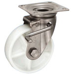 Stainless Steel Castors, Swivel (with Double Stopper) JABtype Size 150 mm SUIJAB-150