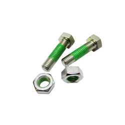 Hex Bolts LOCTITE "Precoat" 202 (SUS) with 10mm Coating Applied at 1-2 Gaps From The Tip