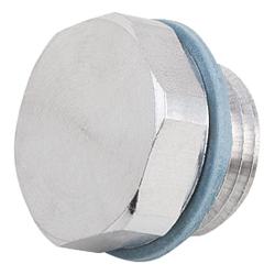 Screw plugs aluminium (K1104)