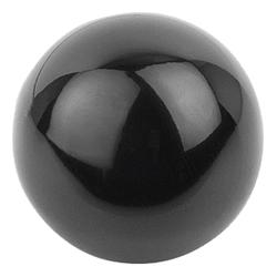 Ball knobs smooth DIN 319 enhanced, Form M, with tapered bore (K0159)