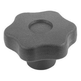 Star grip, Form K, with tapped bush (K1090)