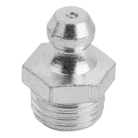 Grease nipples conical head DIN 71412, Form A, straight (K1132)